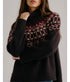Scottie Slouch Fair Isle Cashmere Sweater - Oat Tree Multi